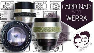 WERRA Carl Zeiss, Jena: Wechselobjektiv Cardinar 100mm - Echt scharfe Linse