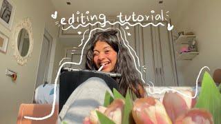 how i edit my instagram posts || aesthetic editing || prequel, phonto & procreate