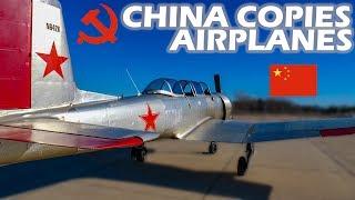 China Copied Airplanes - (Yak & Nan Chang Formation Flying)