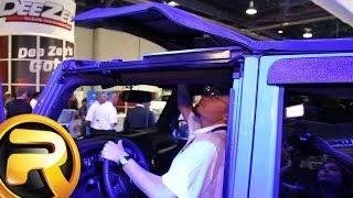 Rampage Trail view Jeep Soft Top at SEMA 2015