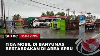 Tiga Kendaraan di Banyumas Terlibat Kecelakaan, Korban Alami Luka-luka | Kabar Utama tvOne