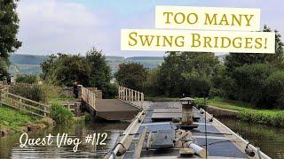 Tackling More Swing Bridges Than We Can Count on the Leeds & Liverpool Canal! | Quest Vlog #112