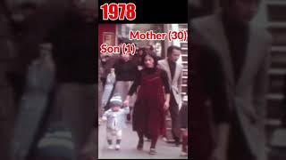 1978-2021 Mother & Son (Tokyo Japan) #Shorts