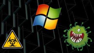 Installing a Deadly virus in Windows xp | Cyber Zypher | Virus alert! | Lightning Cork