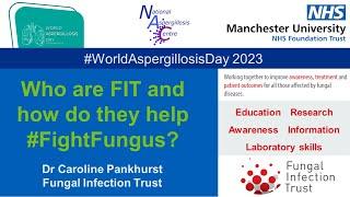 World Aspergillosis Day 2023 - The Fungal Infection Trust - Dr Caroline Pankhurst