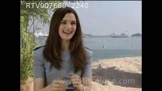 AGORA · Actress Rachel Weisz talks about the epic film Agora at the Cannes Film festival