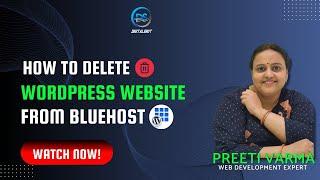 How To Delete WordPress Website From Bluehost | Step-by-Step Tutorial