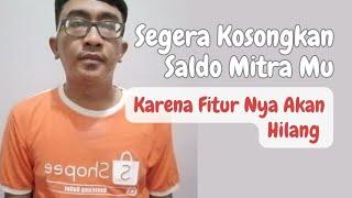 Cara Kosongkan Saldo Mitra Di Aplikasi Mitra Shopee