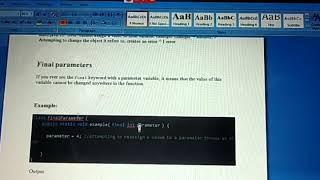 Final Parameter in Java Er. Narendra Kumar