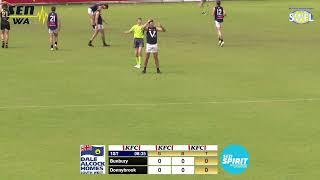 SWFL Bunbury Vs Donnybrook Mens Preliminary Final