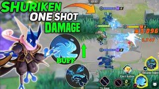 Destroy Every Pokemon by Using this One Shot Damage Build on Greninja! Pokemon unite