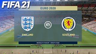 England vs. Scotland - EURO 2020 Prediction | FIFA 21 PS5