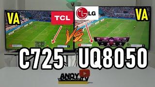 TCL C725 vs LG UQ8050: 4K Smart TVs both with VA panel / Do they have HDMI 2.1 ports?