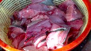 AMAZING  INCREDIBLE TECHNIQUES  FISH CUTTING SKILLS || SECRETS REVEALED FISH MARKET INDONESIA 