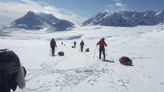 Summer Ski Svalbard 2019 for Arctic Nature Guides at UNIS