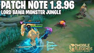 LORD & 3 MINION KHUSUS, BUFF TURTLE PERMANENT, MOVEMENT SPEED BASE MENINGKAT - PATCH NOTE 1.8.96