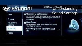 Understanding Sound Settings | Nexo | Hyundai
