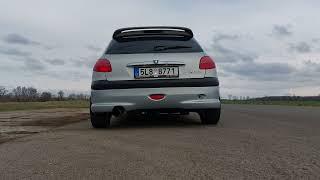 Peugeot 206 S16 GTI 2.0 (99 kW) - rev limiter - Powersprint exhaust system [4K30]