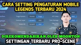 CARA SETTING PENGATURAN MOBILE LEGENDS SEPERTI PRO PLAYER 2024 | SETTINGAN ML TERBARU