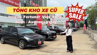 Tổng kho xe cũ Toyota Tân Cảng Tháng 6 . Đang diễn ra chương trình super sale rất nhiều xe