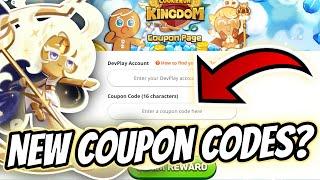  NEW COUPON CODES?  Redeem All CODES in Cookie Run Kingdom!