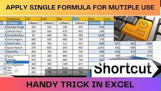 Find sum, average, count, max, min, and product using a single formula| Save time ⏲️