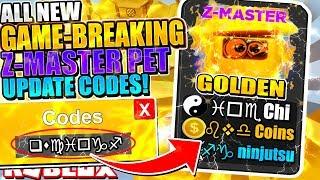 NEW FREE Z-MASTER PET CODES ARE *BREAKING* NINJA LEGENDS UPDATE! *INSANE MONEY* (Roblox Codes)