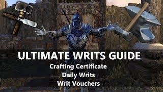 ESO l Ultimate Writs Guide! All you need to know!