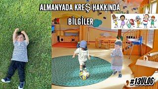 #13vlog  ALMANYADA KREŞ HAKKINDA BİLGİ VERİYORUM ENSAR ELİNİ YAKTI ISLAK KEK TARİFİ