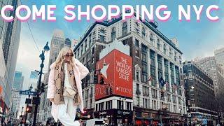 Come Shopping With Me in New York! Best Shopping in NYC, Macys, Bloomingdales, Saks & NYC Shopping