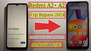 Realmi A2+/A2 Frp Bypass YouTube Update Android 13 2024 | Mi A2 / A2+ Google Account Unlock No Pc