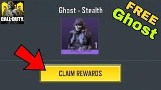 How To Get Ghost Skin FREE in COD Mobile 2024 - Proof 