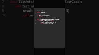 Easiest way to do unit testing in python