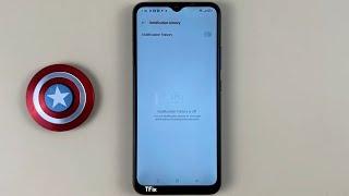 How to enable/disable Notification History on Realme C15 Android 11