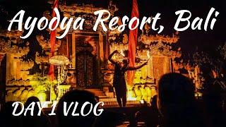 BALI TRAVEL VLOG: Dinner at Ayodya Resort, Nusa Dua