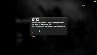Call of Duty: Black Ops 2 - Can't connect to Online Services (Not a solution)