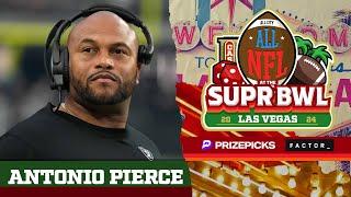 Antonio Pierce is FIRED UP to be head coach of the Raiders! He has a message you don't want to miss