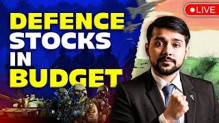 Defence Sector Stocks in Budget 2024 | HAL, Bharat Electronics, Bharat Dynamics | Harsh Goela