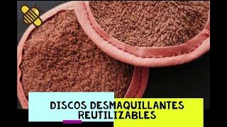 Como hacer discos desmaquillantes reutilizables