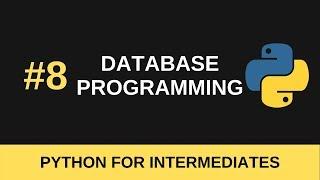 Python Intermediate Tutorial #8 - Database Programming