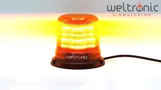 Weltronic Juluen B14 LED Flitslamp / zwaailicht flitspatronen