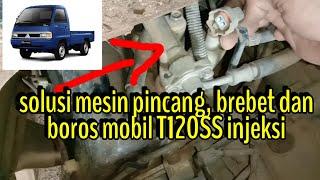 Cara memperbaiki mobil injeksi pincang dan brebet Colt T120ss MPI