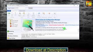 Client Center for ConfigurationManager 1.0.2.10