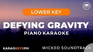 Defying Gravity - Wicked (Lower Key - Piano Karaoke)