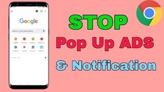 How To Disable/Remove Notifications from Google Chrome (Android) |  Block website notifications