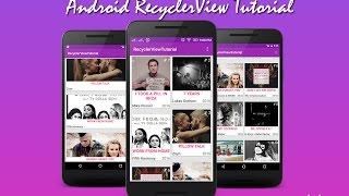 Android Recyclerview Tutorial Example Demo