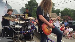 Oakboro, NC 58th Annual Parade - KISS Covers! Deuce - Parasite - Black Diamond 2016