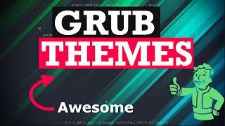 AWESOME Boot Loader Themes for GRUB on Linux!! Learn How To Install Custom Themes on Linux (GRUB).