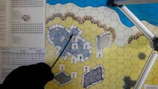 Viking Raiders by Standard Games, The Abbey map. Cry Havoc series. 1.