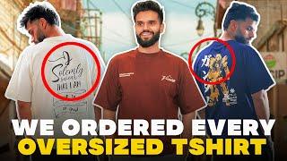 2024 Oversized Tees Haul | Best Oversized Tees For Men | BeYourBest Fashion By San Kalra